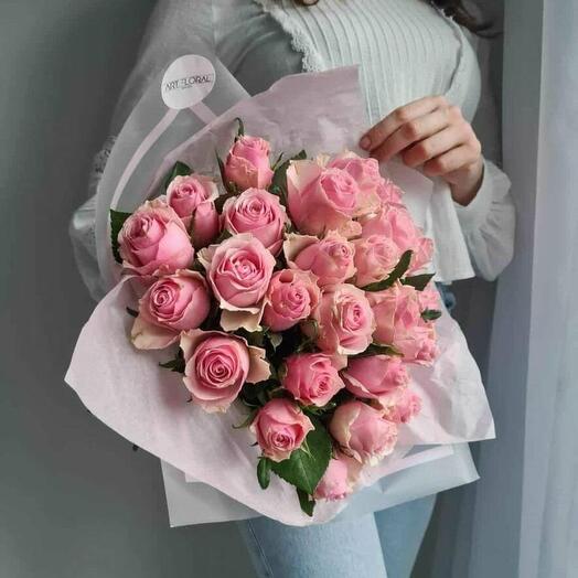 Blumenstrauss "30 rosa Rosen"