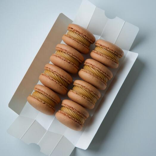 Набор макарон «Карамельная ириска» 8шт