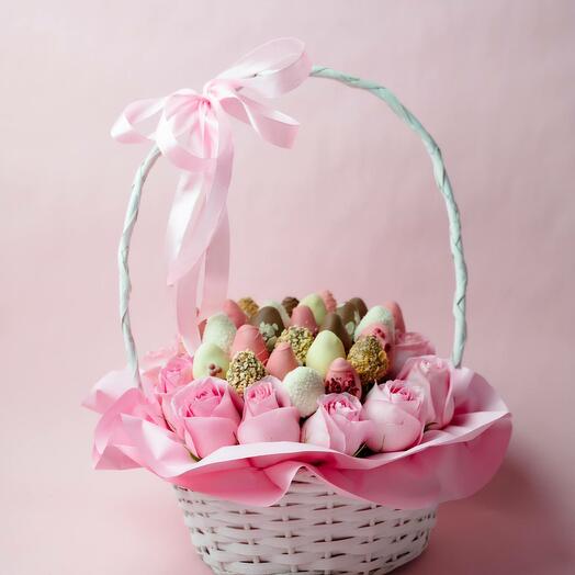 Сладкая корзина М