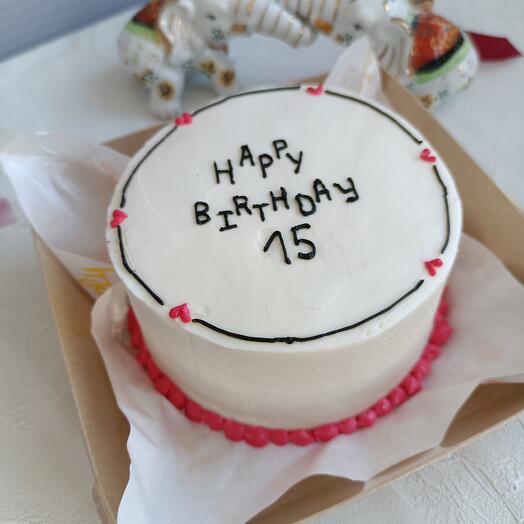 Бенто торт для подруги, парня, дочки, девушки, happy birthdaу