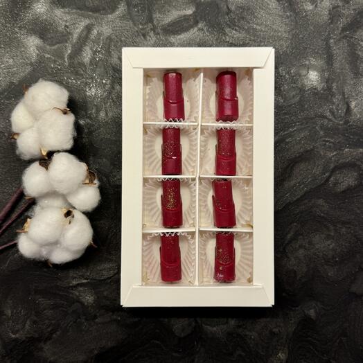 Конфеты шоколадные  ручной работы, 8 шт