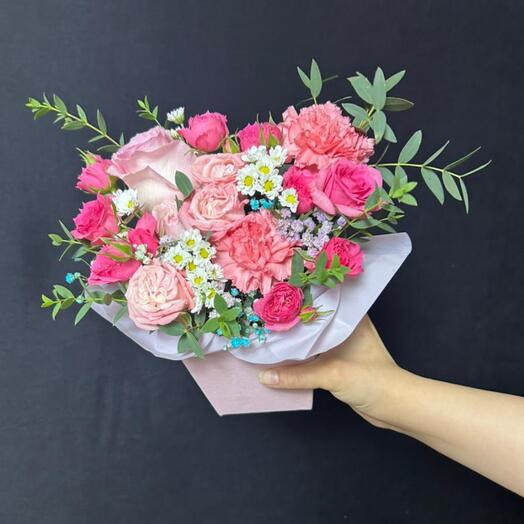 Цветы в коробке «кэнди»