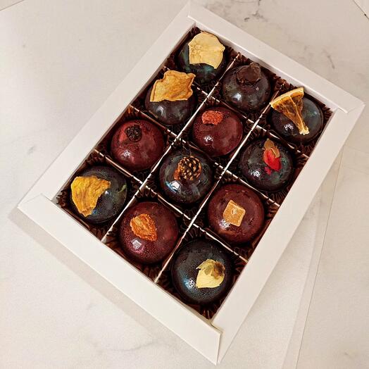 💥Big🫖🔥 Подарочный набор мини чайных бомбочек 12 шт на чайничек 300 мл