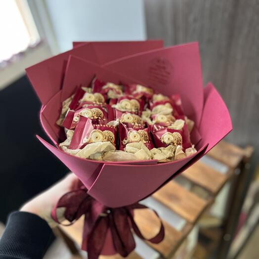 Конфетный букет