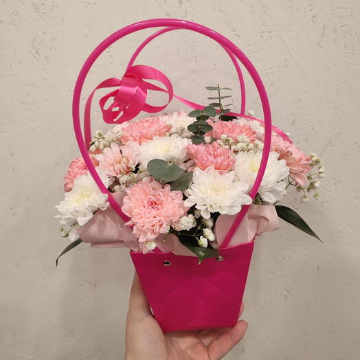 Цветы в коробке