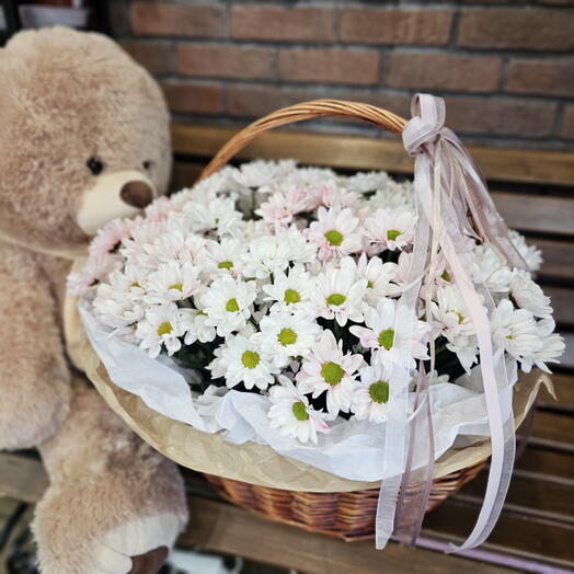 Корзина с цветами