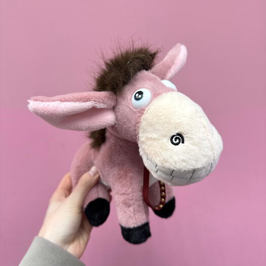 Мягкая игрушка Ослик
