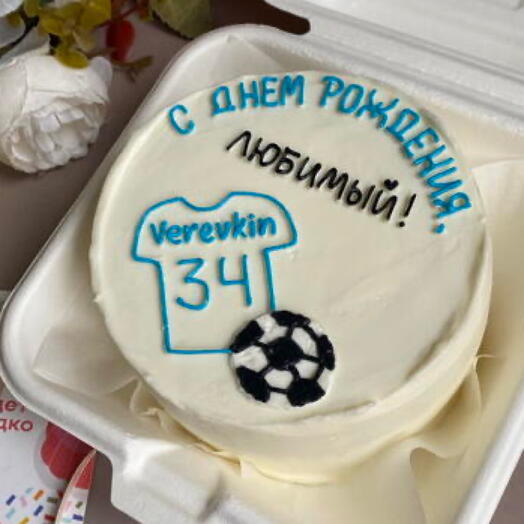 Бенто торт футболисту