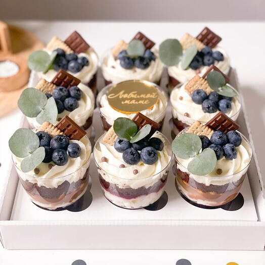 Трайфлы 9 шт на день матери/для мамы/для бабушки/бабушке/сестре