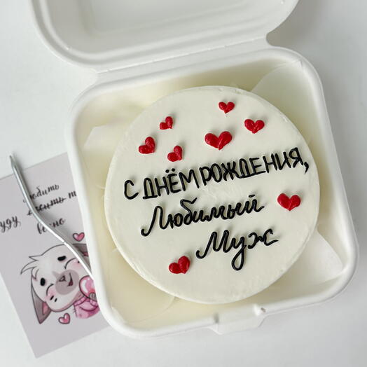 Бенто-торт для мужа