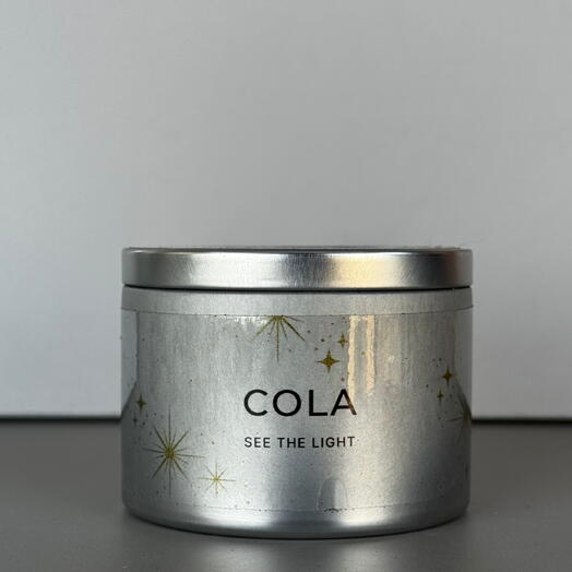 Candle "Cola" - 175 ml (New Year collection)