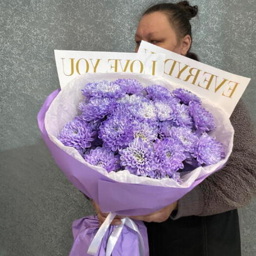 Букет хризантем