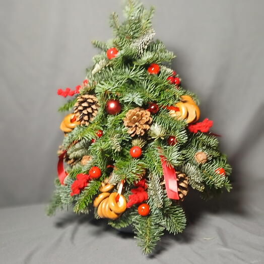 Елка с сушками