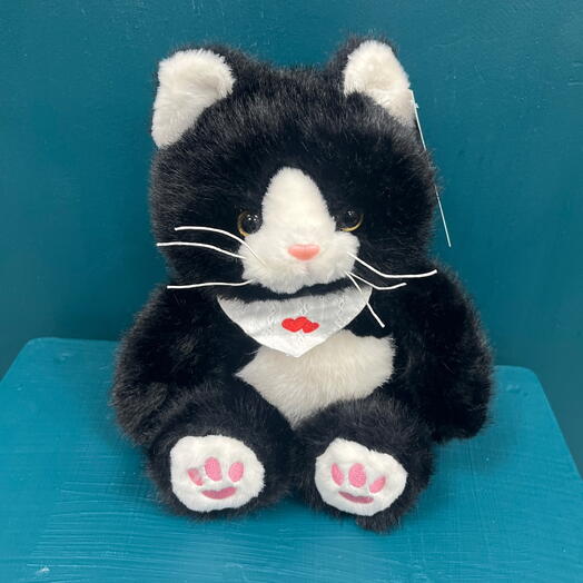Мягкая игрушка «черный кот»