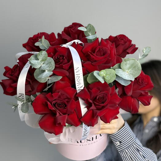 Французская Роза с эвкалиптом