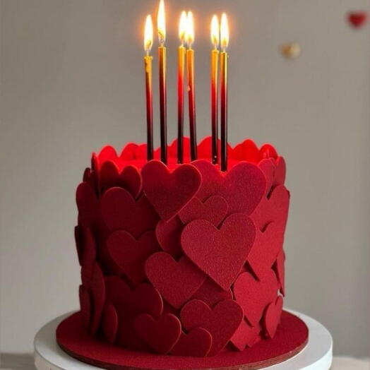 Торт ко Дню святого Валентина