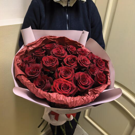 Розы 17 штук 60 см
