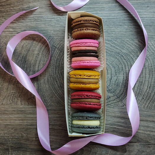 Набор ассорти 🎀 Модный 🎀 из 5 макарон