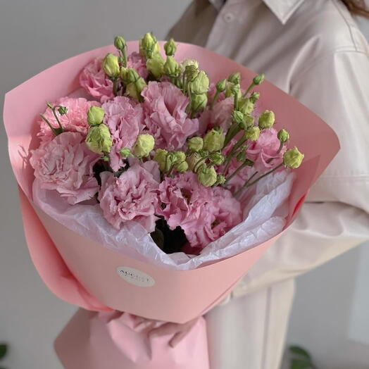 7 эустом розовых 🎀🤍