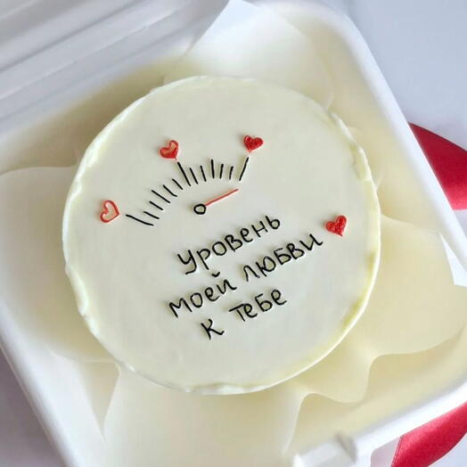 Бенто торт  ( уровень моей любви к тебе)