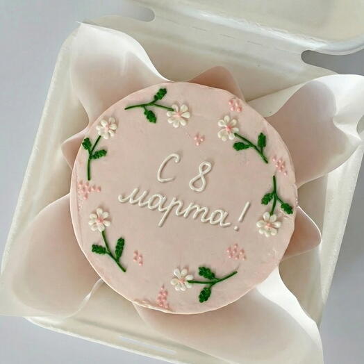 Flower Field Bento cake