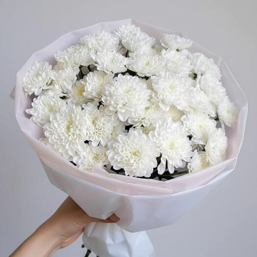 💜 Букет из 9 хризантем "Мечта"💜