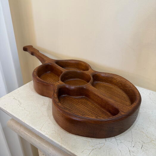 Менажница Скрипка. Ручная работа