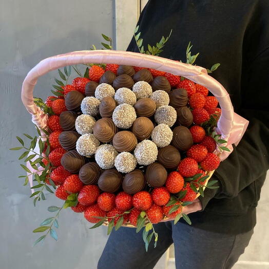 Basket of strawberries