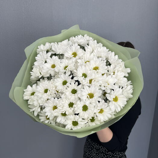 Букет из хризантемы ромашковой 💚