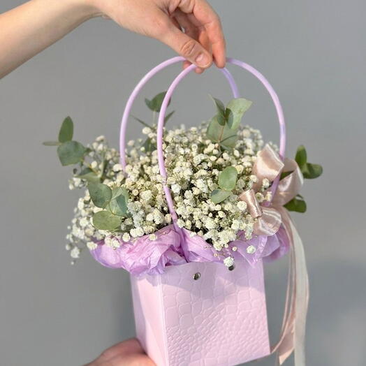 Композиция из гипсофилы