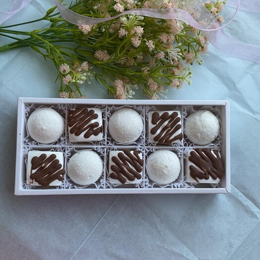 Маршмеллоу "Raffaello" и "Шоколад"