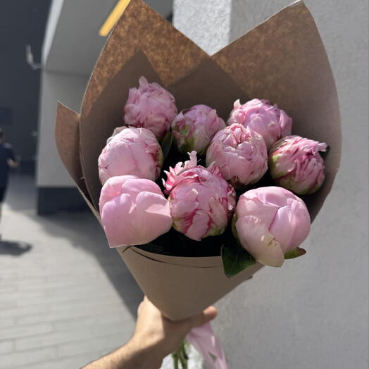 Пионы розовые крупные голландские 💓
