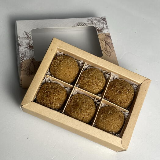 Лаконичный подарок медовых пирожных картошка для коллег