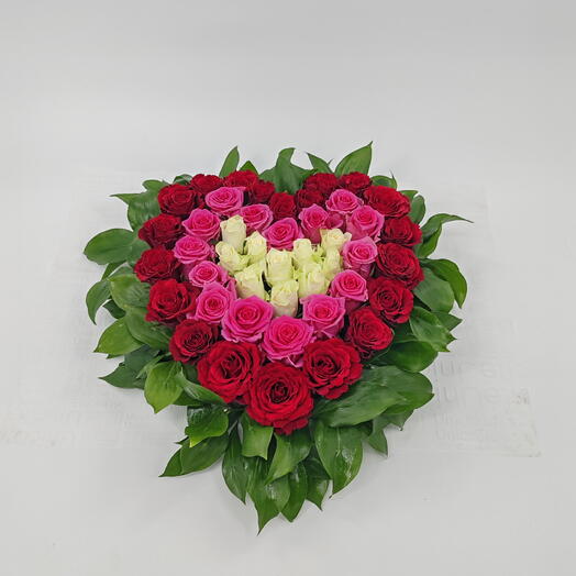 Сердце из роз Признание