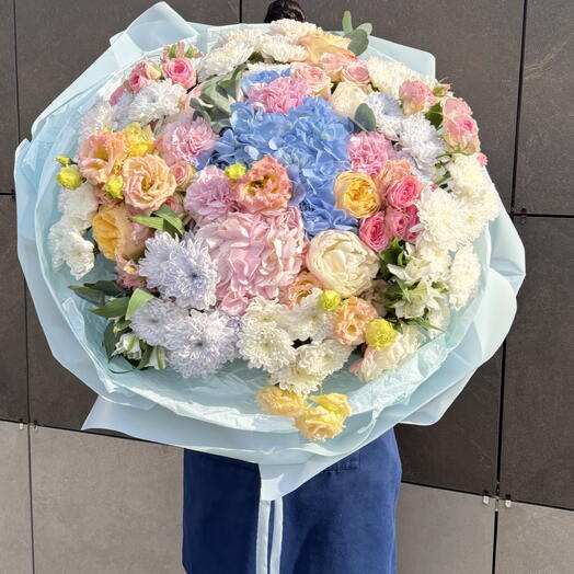 Букет big bon 🩷💜🧡💚💙💛️🩵