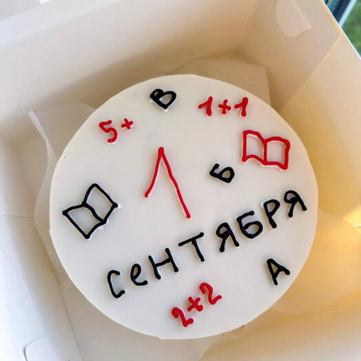 Бенто-торт на 1 сентября