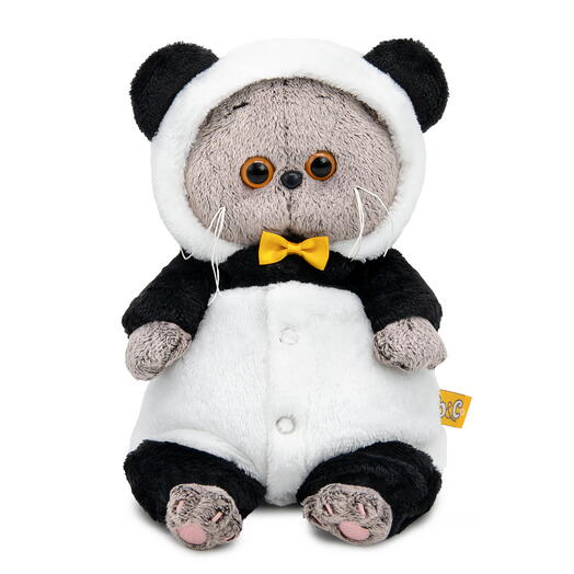BB-157 Игрушка Кот Басик baby в кигуруми "Панда"
