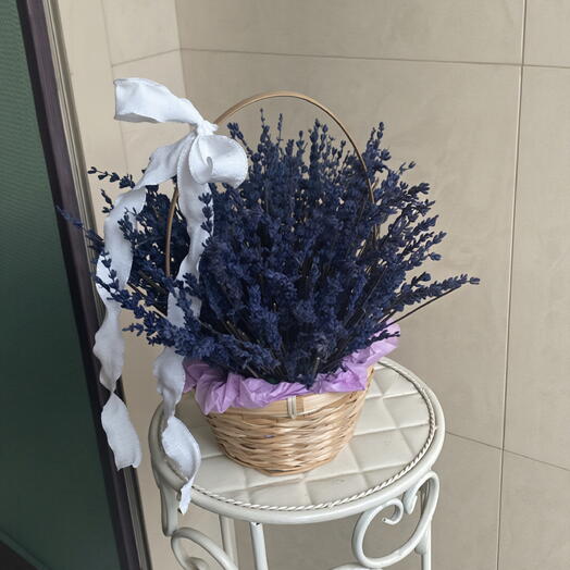 Корзинка с лавандой 💜