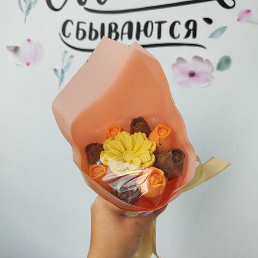 Шоколадный букет "1 сентября"
