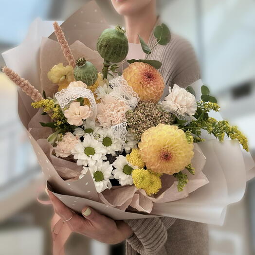 Персиковый рассвет для неё💛