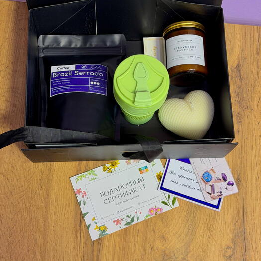 💚 Balance Box йога yoga кофе свечи набор комбо