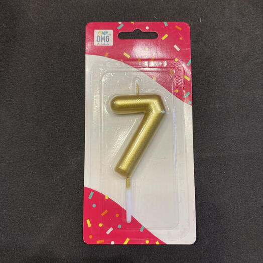 Свеча Цифра 7