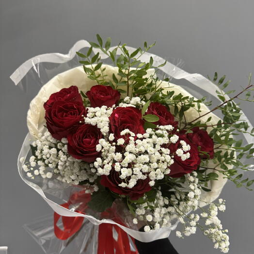 Классический букет из 90х🌹🌹🌹