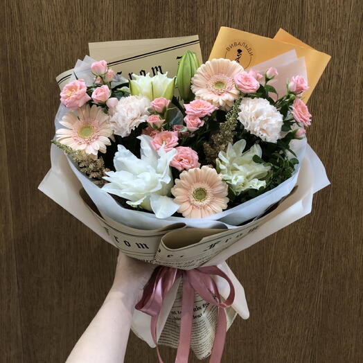 Букет цветов «Для Любимой»🧡