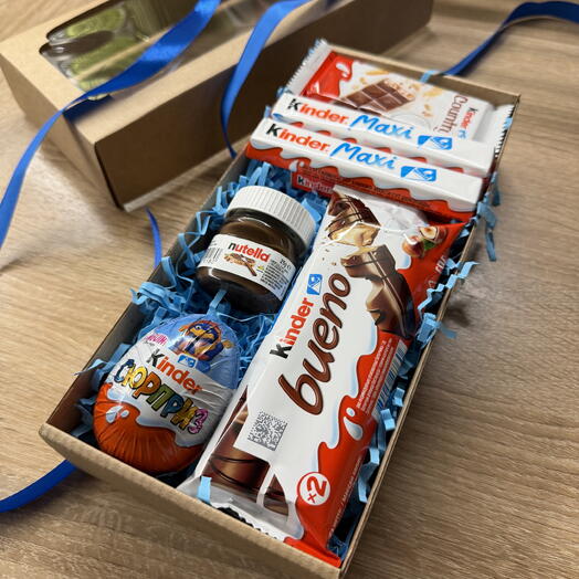 Подарочный набор Kinder с нутеллой