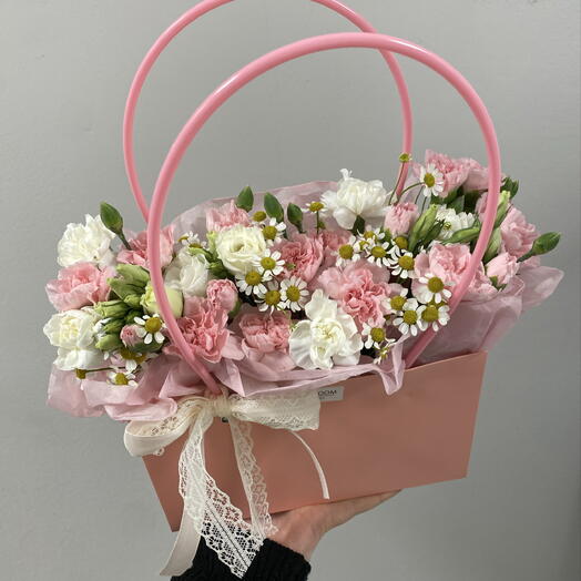🌸Красивая сумочка диантусов для ее улыбки
