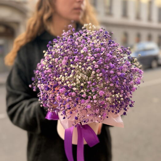 Композиция из гипсофилы