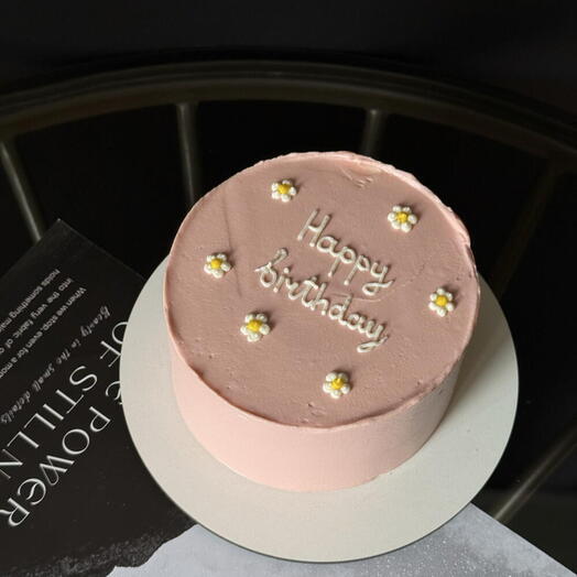 ПП бенто торт 10 см  без сахара happy birthday