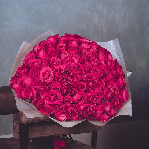 101 elite Ecuadorian roses