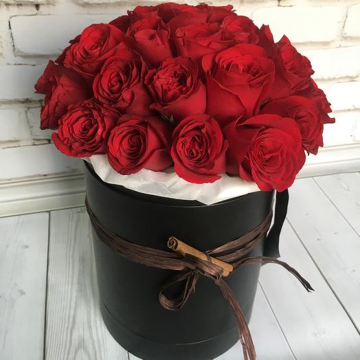 Caja de sombrero con rosas 1